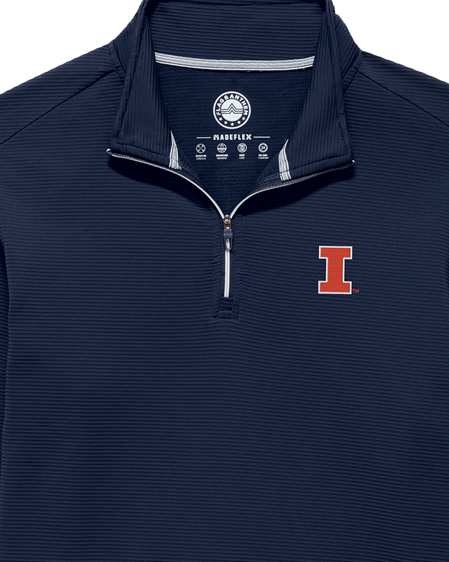 ILLINOIS RIDGE STRETCH PERFORMANCE 1/4-ZIP