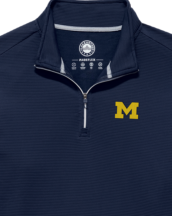 MICHIGAN RIDGE STRETCH PERFORMANCE 1/4-ZIP