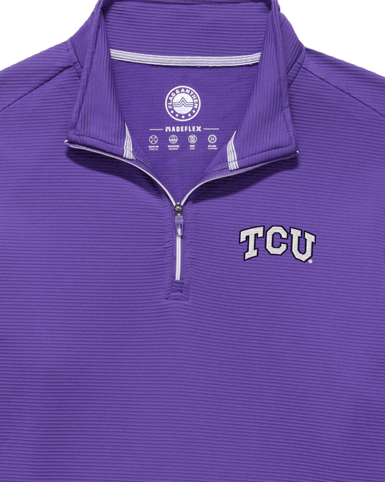 TCU RIDGE STRETCH PERFORMANCE 1/4-ZIP