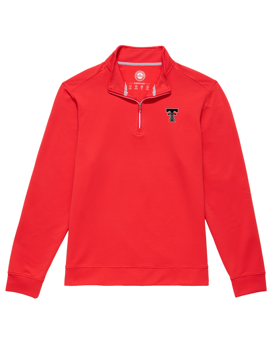 TEXAS TECH RIDGE STRETCH PERFORMANCE 1/4-ZIP