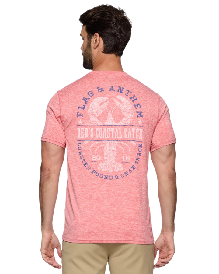 COASTAL CATCH UPF PERFORMANCE TEE