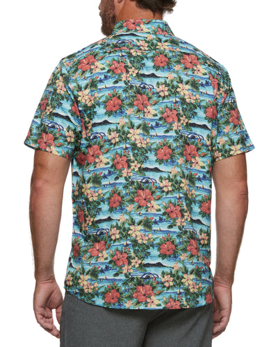 MADEFLEX HAWAIIAN PRINT UPF PERFORMANCE SHIRT