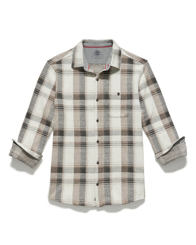 MADEFLEX PLAID HERO KNIT FLANNEL SHIRT