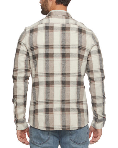 MADEFLEX PLAID HERO KNIT FLANNEL SHIRT