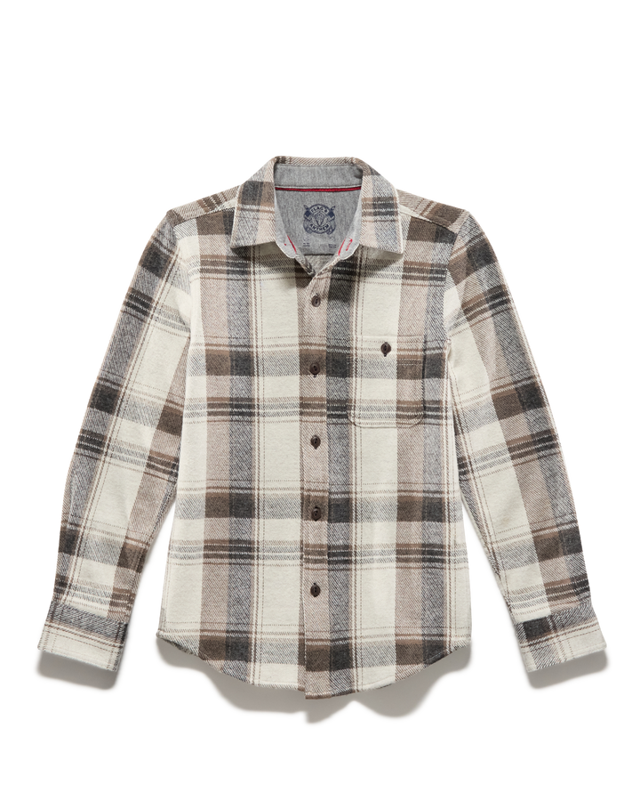BOYS HERO STRETCH FLANNEL SHIRT