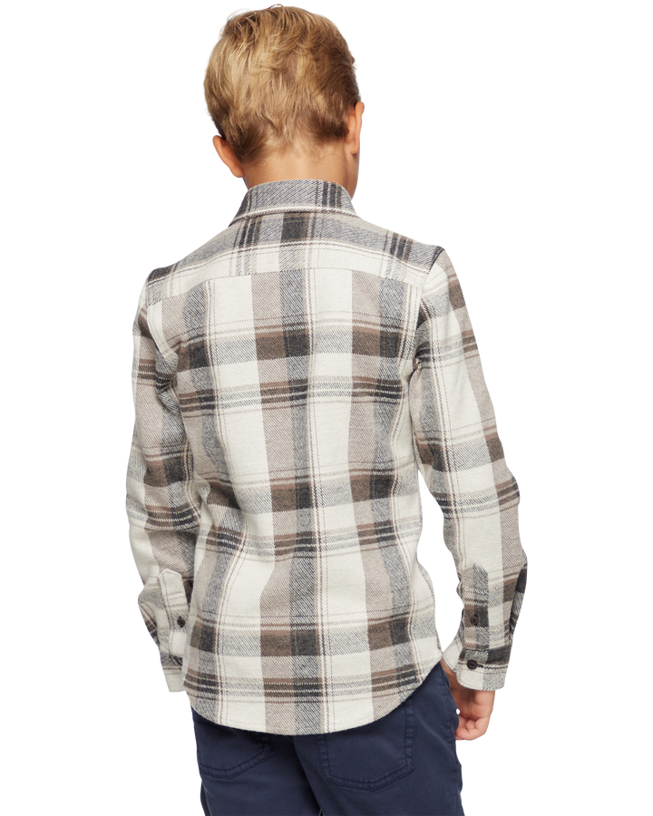 BOYS HERO STRETCH FLANNEL SHIRT
