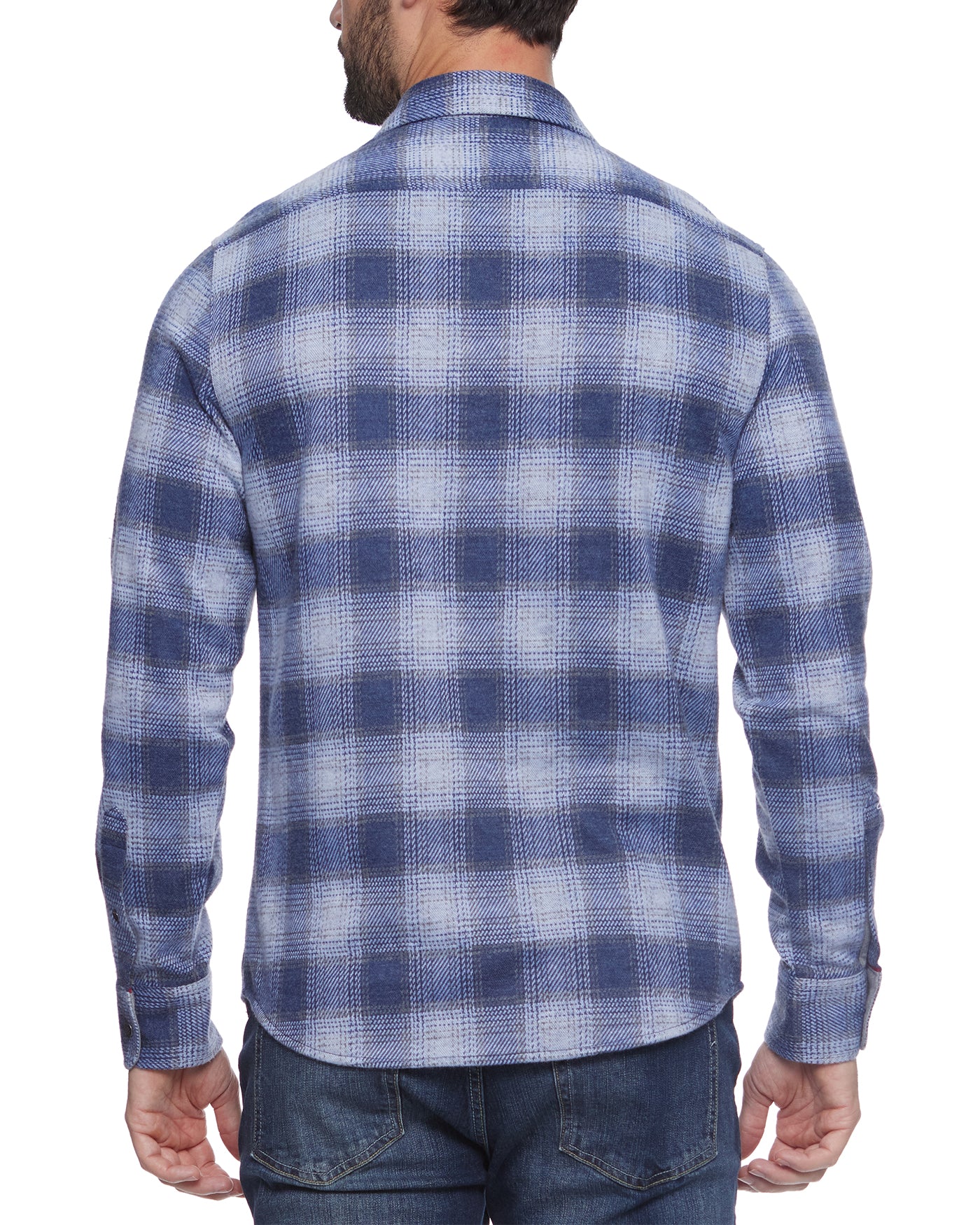MADEFLEX PLAID HERO KNIT FLANNEL SHIRT