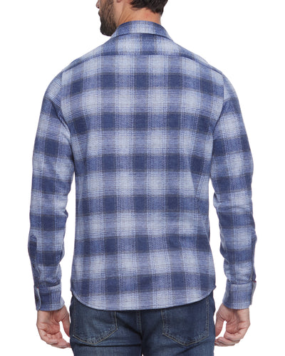MADEFLEX PLAID HERO KNIT FLANNEL SHIRT