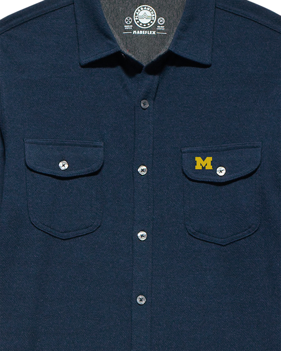 MICHIGAN HERO STRETCH FLANNEL SHIRT