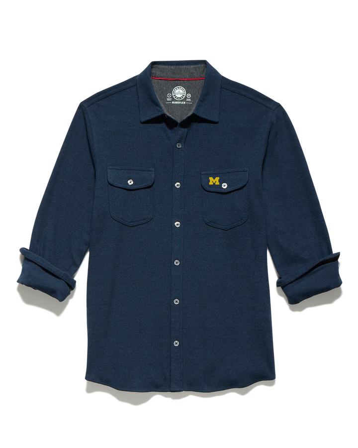 MICHIGAN HERO STRETCH FLANNEL SHIRT