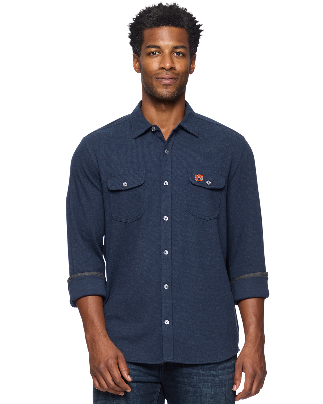 AUBURN HERO STRETCH FLANNEL SHIRT