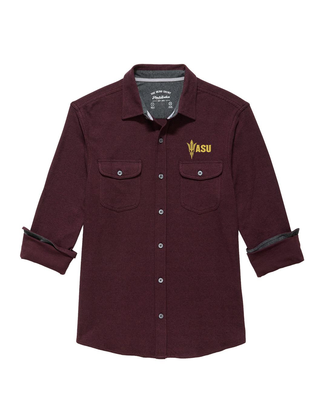 ASU HERO STRETCH FLANNEL SHIRT