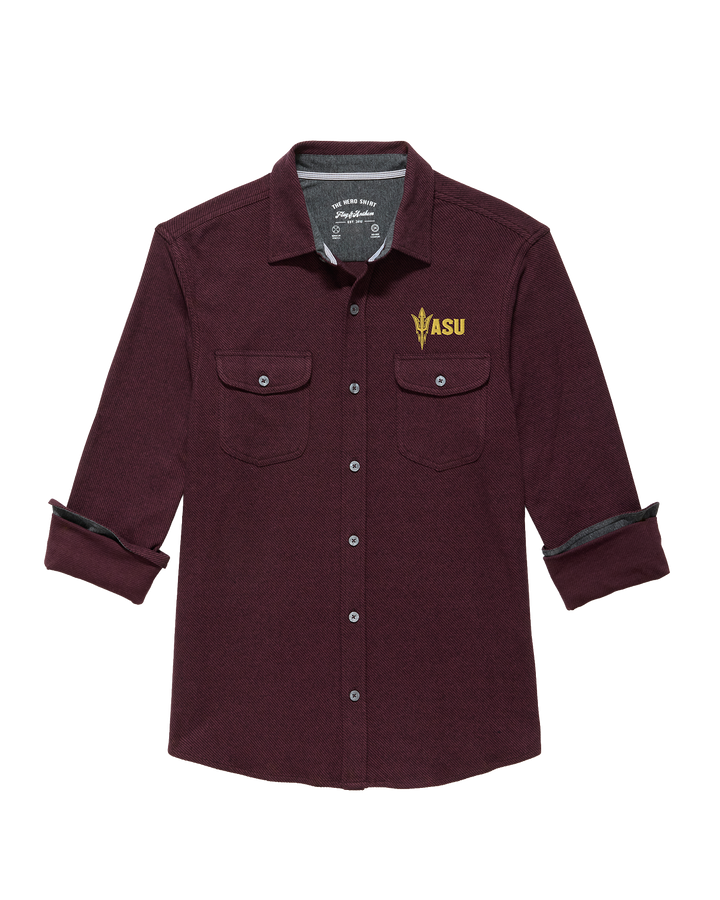 ASU HERO STRETCH FLANNEL SHIRT