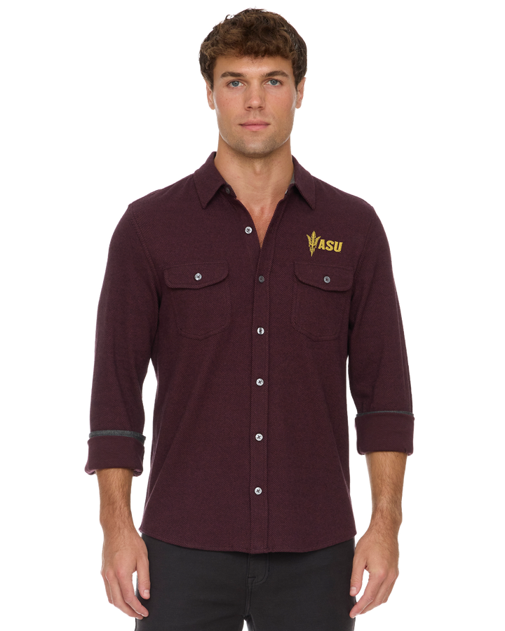 ASU HERO STRETCH FLANNEL SHIRT