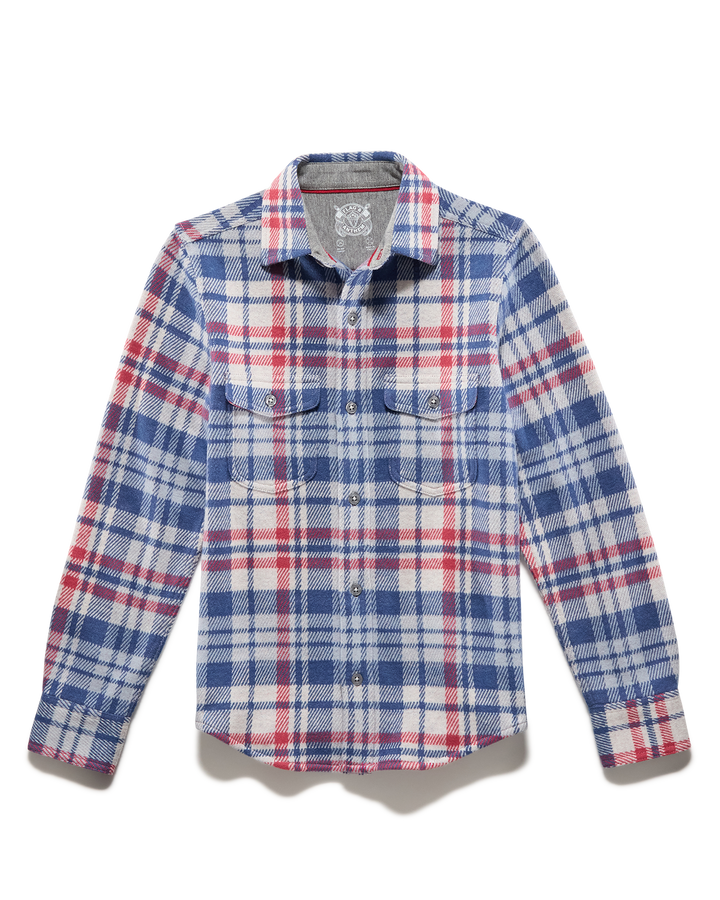 BOYS HERO STRETCH FLANNEL SHIRT