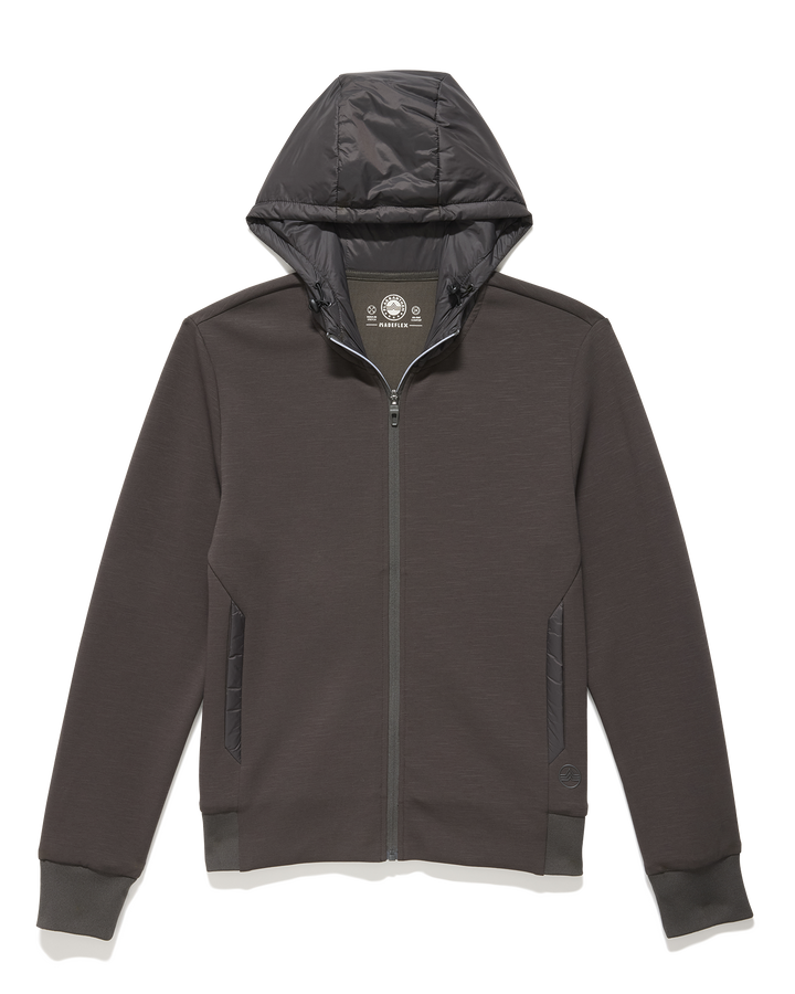 THOMASTON STRETCH FULL-ZIP HOODED JACKET