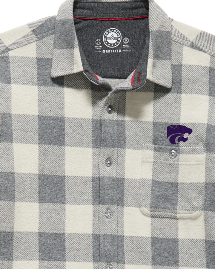 KANSAS STATE HERO STRETCH FLANNEL SHIRT