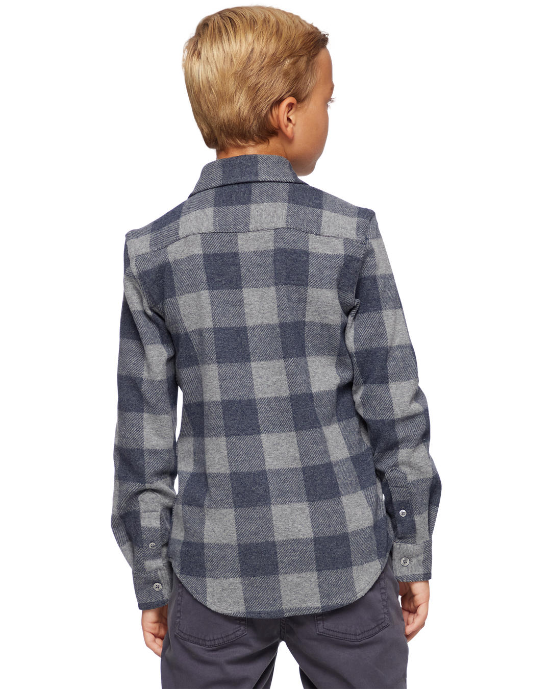 BOYS HERO STRETCH FLANNEL SHIRT
