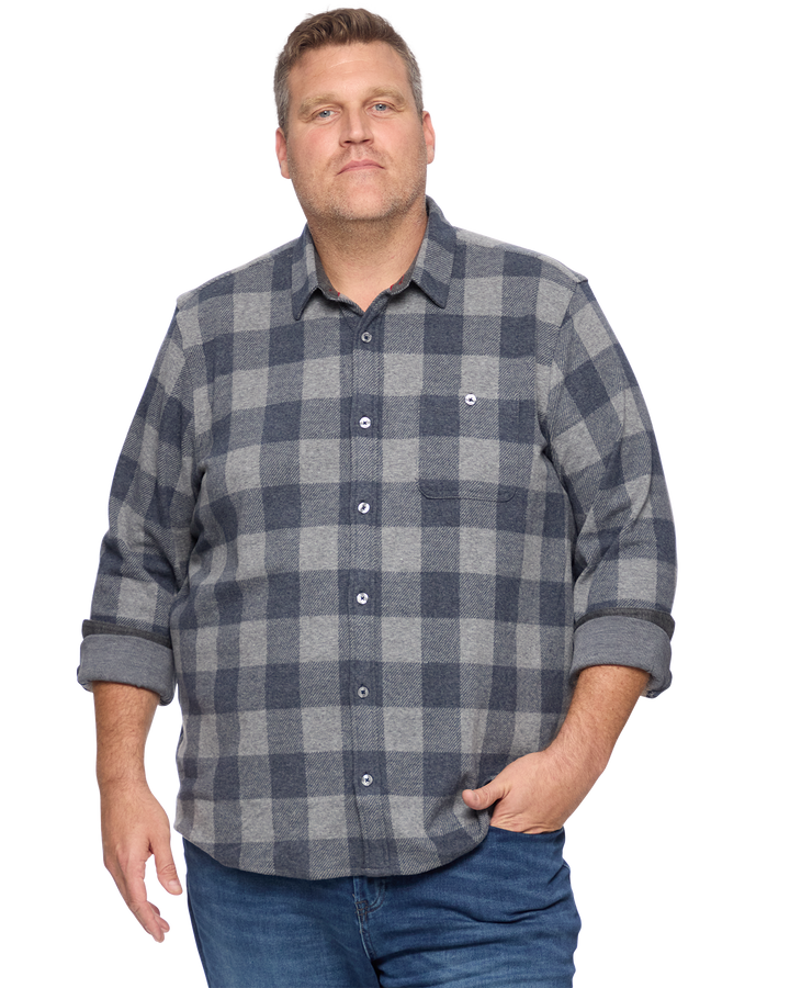 HERO STRETCH FLANNEL SHIRT BIG & TALL