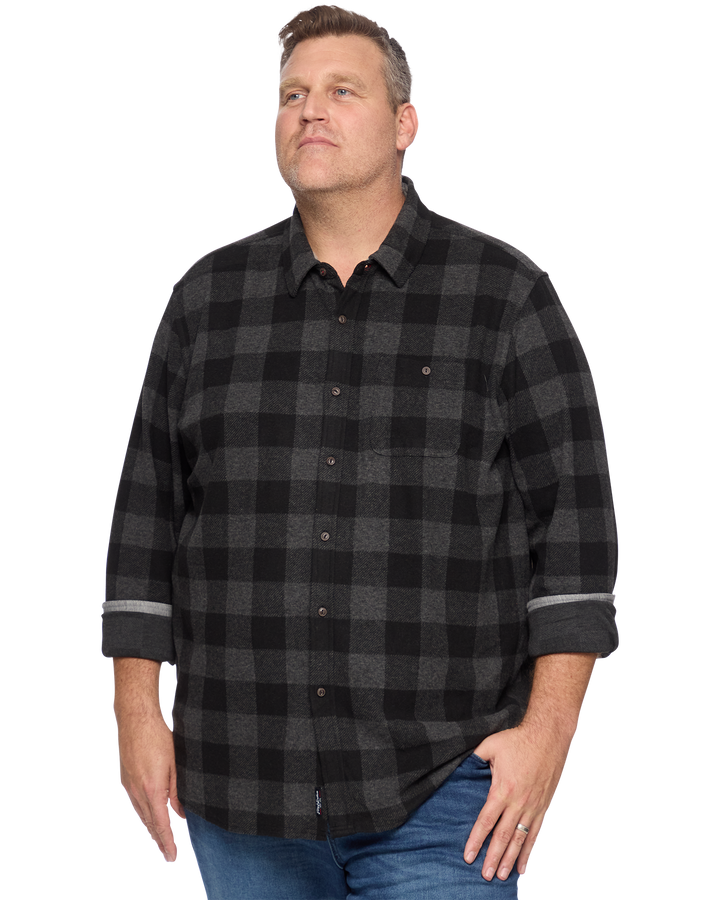 HERO STRETCH FLANNEL SHIRT BIG & TALL