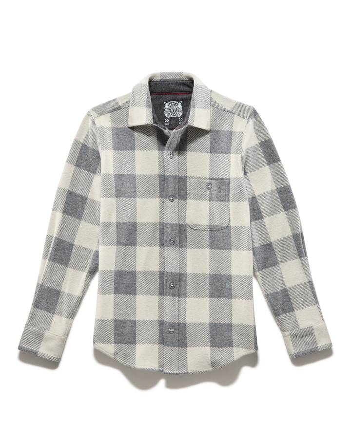BOYS HERO STRETCH FLANNEL SHIRT