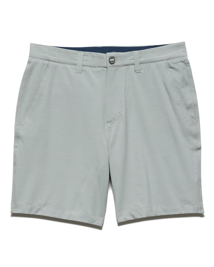 COTTON BLEND ANY-WEAR PERFORMANCE SHORT - 8" INSEAM
