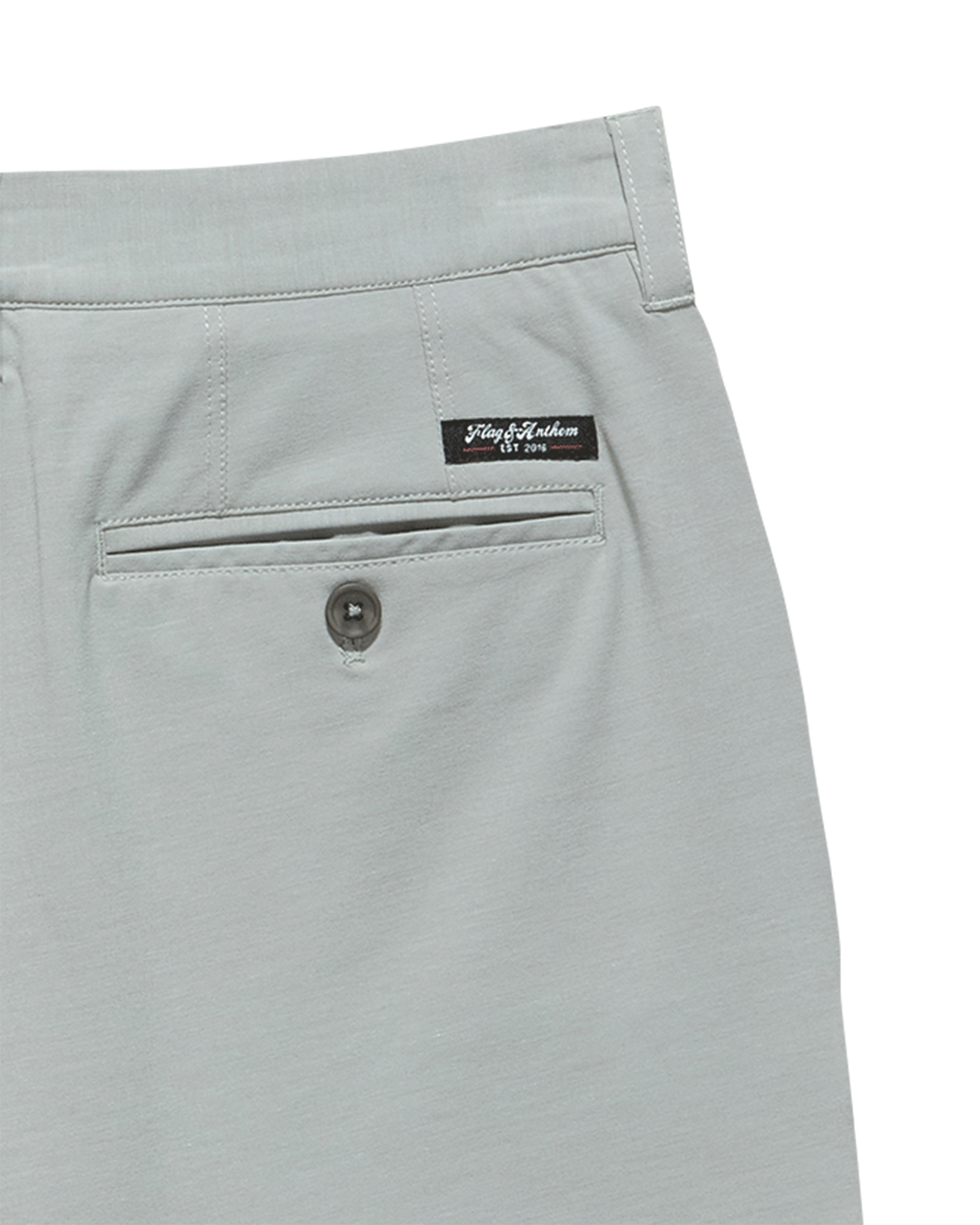 COTTON BLEND ANY-WEAR PERFORMANCE SHORT - 8" INSEAM