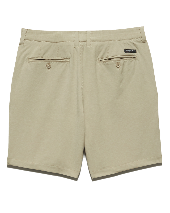 ANY-WEAR COTTON BLEND HYBRID PERFORMANCE SHORT - 8" INSEAM