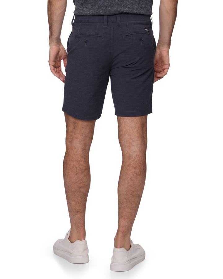 COTTON BLEND ANY-WEAR PERFORMANCE SHORT - 8" INSEAM