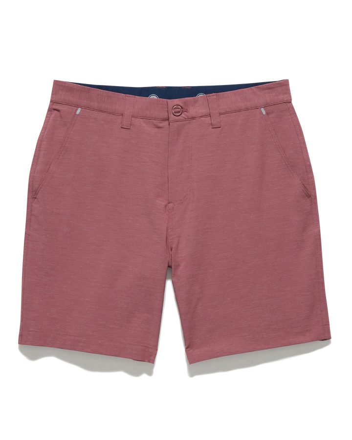 COTTON BLEND ANY-WEAR PERFORMANCE SHORT - 8" INSEAM