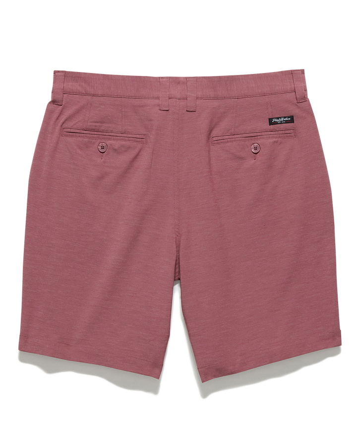 COTTON BLEND ANY-WEAR PERFORMANCE SHORT - 8" INSEAM