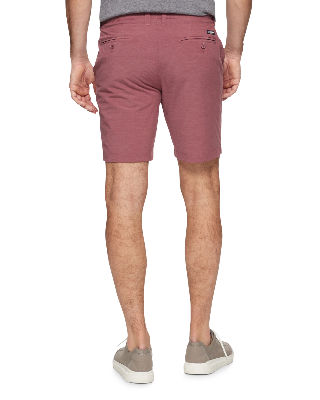 COTTON BLEND ANY-WEAR PERFORMANCE SHORT - 8" INSEAM