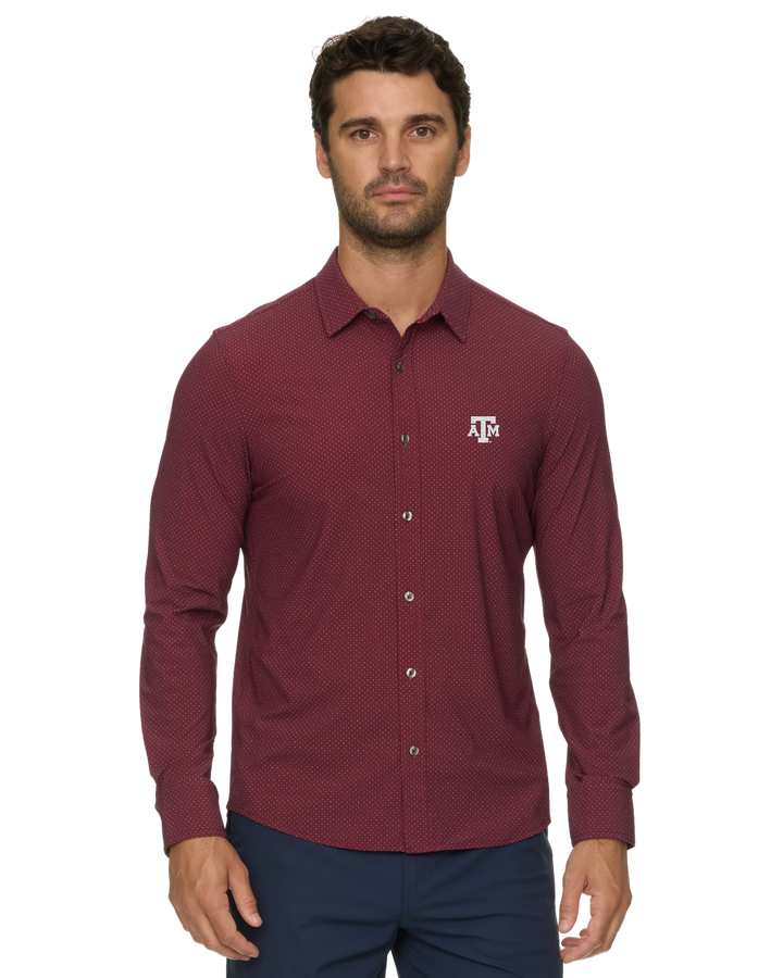 TEXAS A&M JOURNEY STRETCH SHIRT