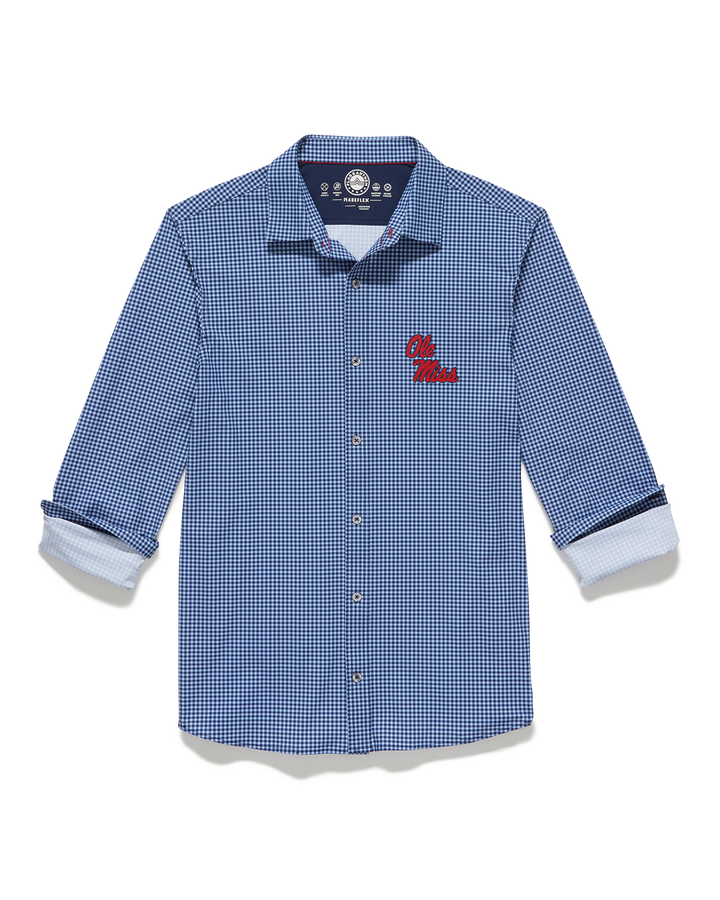 OLE MISS MADEFLEX JOURNEY STRETCH SHIRT