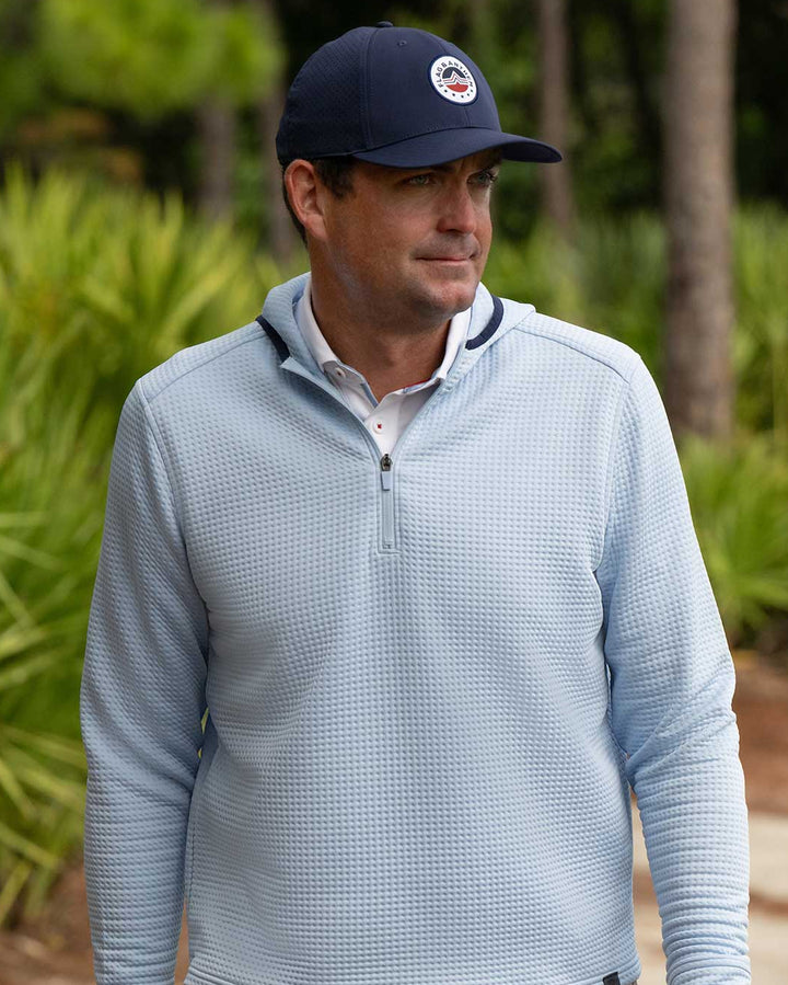 LEGACY PERFORMANCE WAFFLE 1/4-ZIP HOODIE