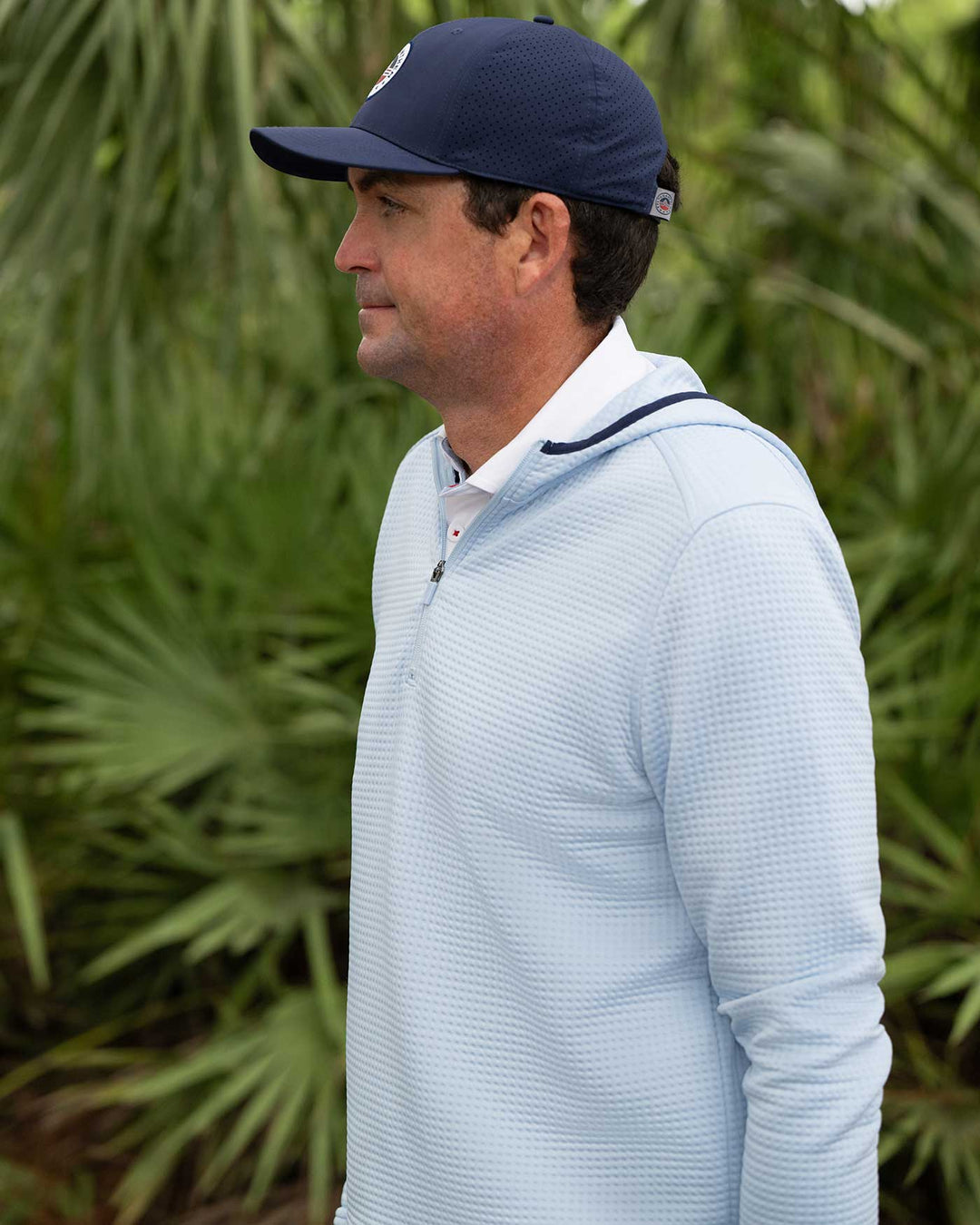 LEGACY PERFORMANCE WAFFLE 1/4-ZIP HOODIE