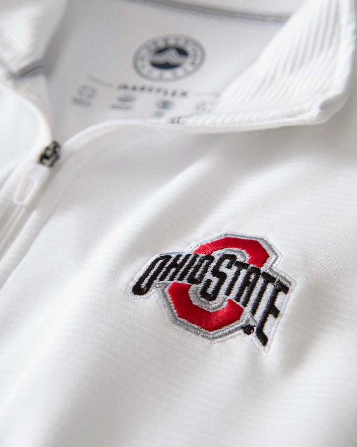 OHIO STATE RIDGE STRETCH PERFORMANCE 1/4-ZIP