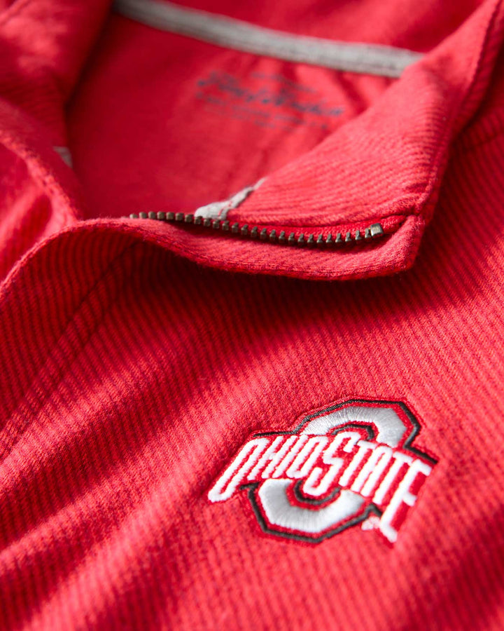 OHIO STATE HERO STRETCH KNIT 1/4-ZIP