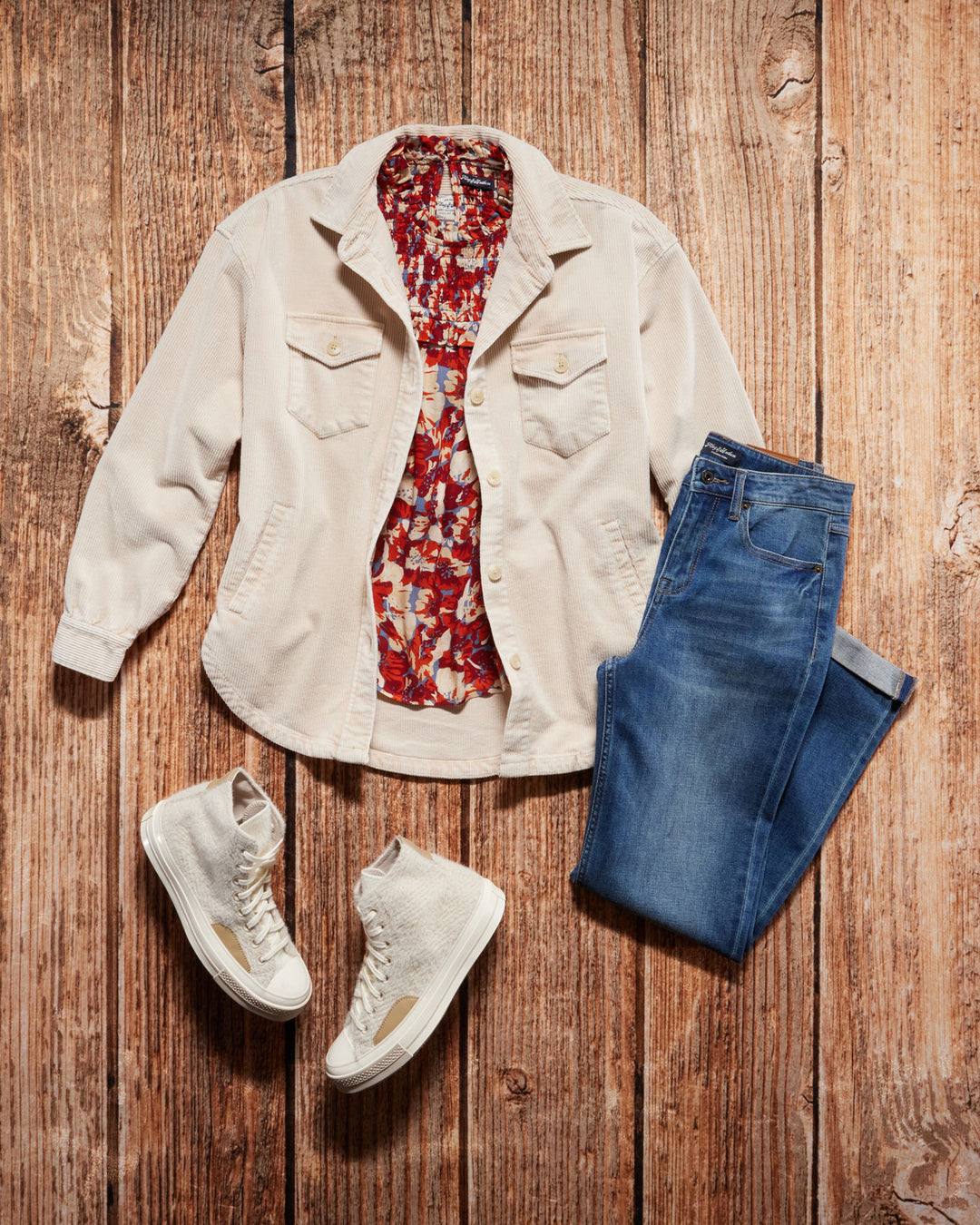 CAYCE CORDUROY SHIRT JACKET