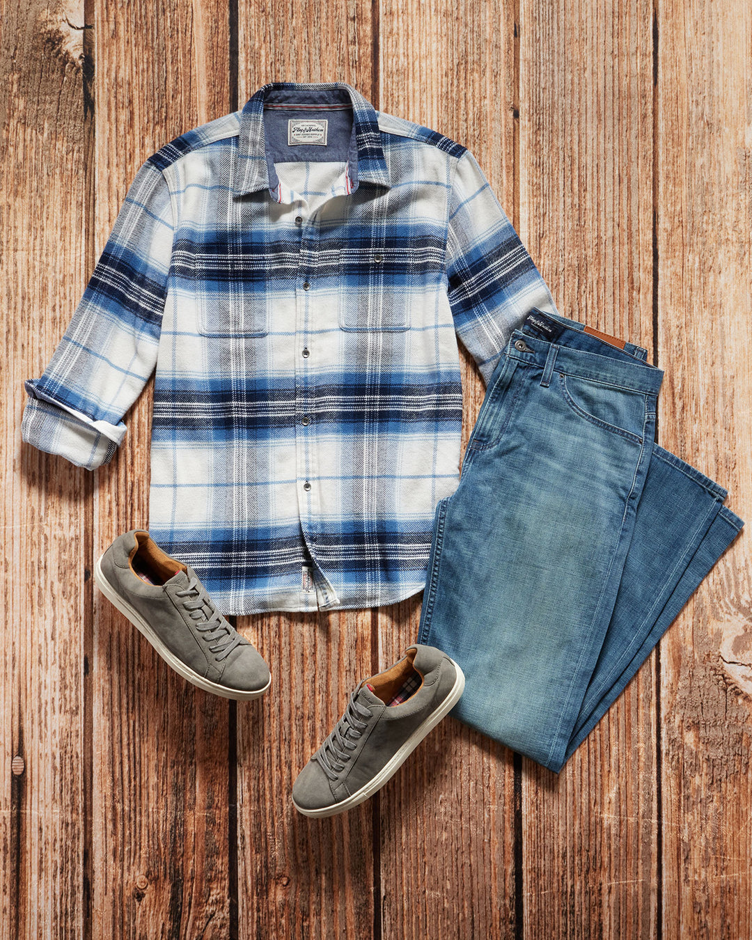 DEMAREST FLANNEL SHIRT BIG & TALL