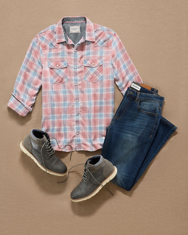 SELMONT VINTAGE SOFT WESTERN SHIRT