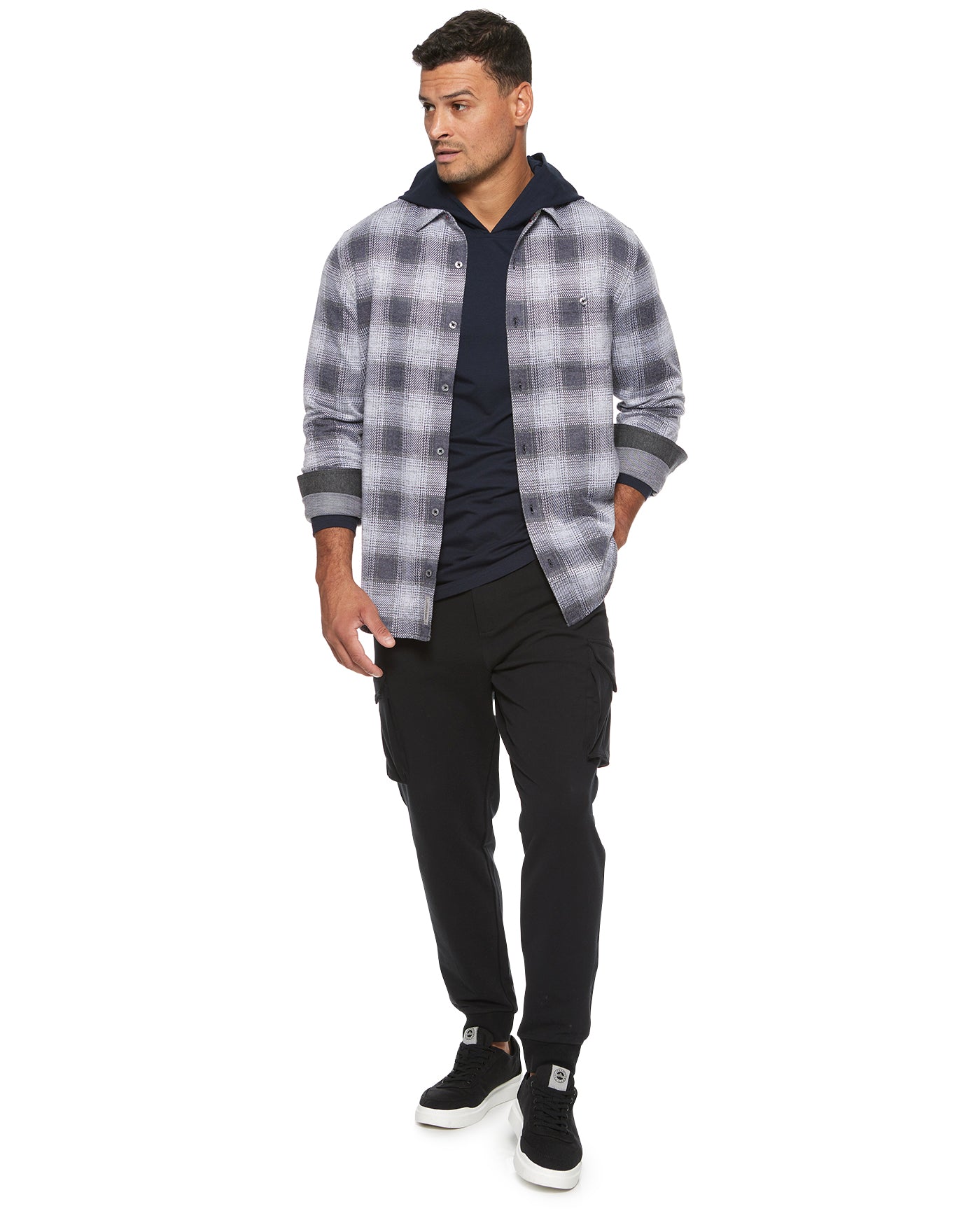 DUNSON KNIT FLANNEL SHIRT