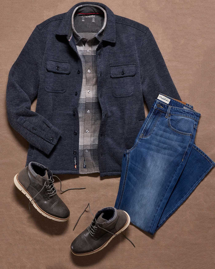 MASON FLEECE-LINED SHIRT JACKET