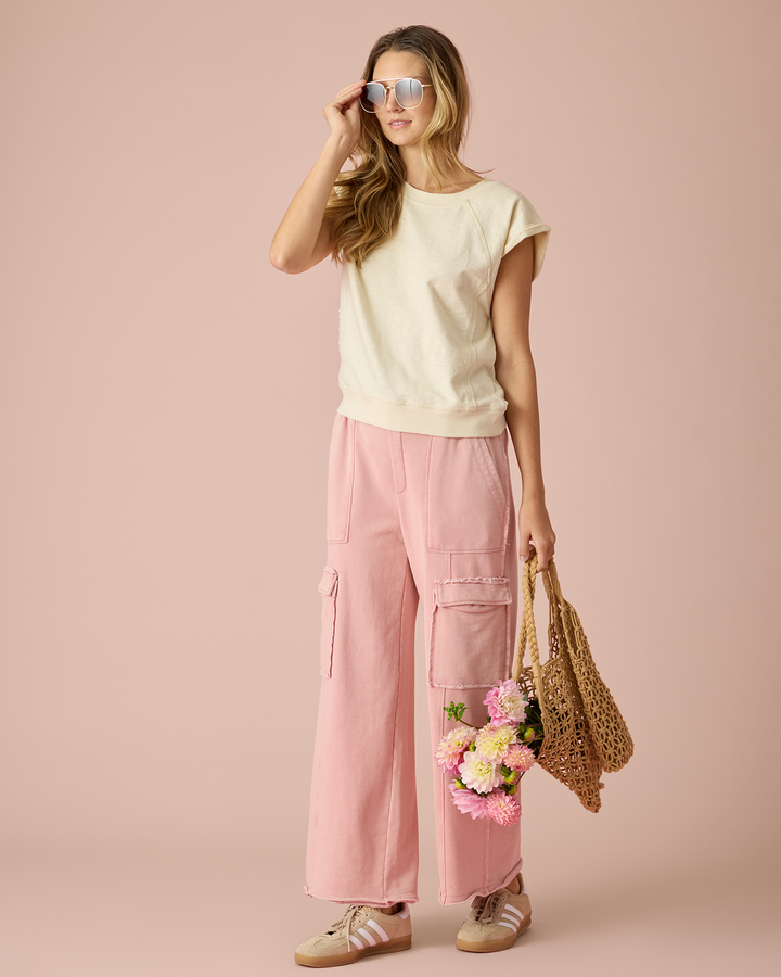 NORA FRENCH TERRY TOP
