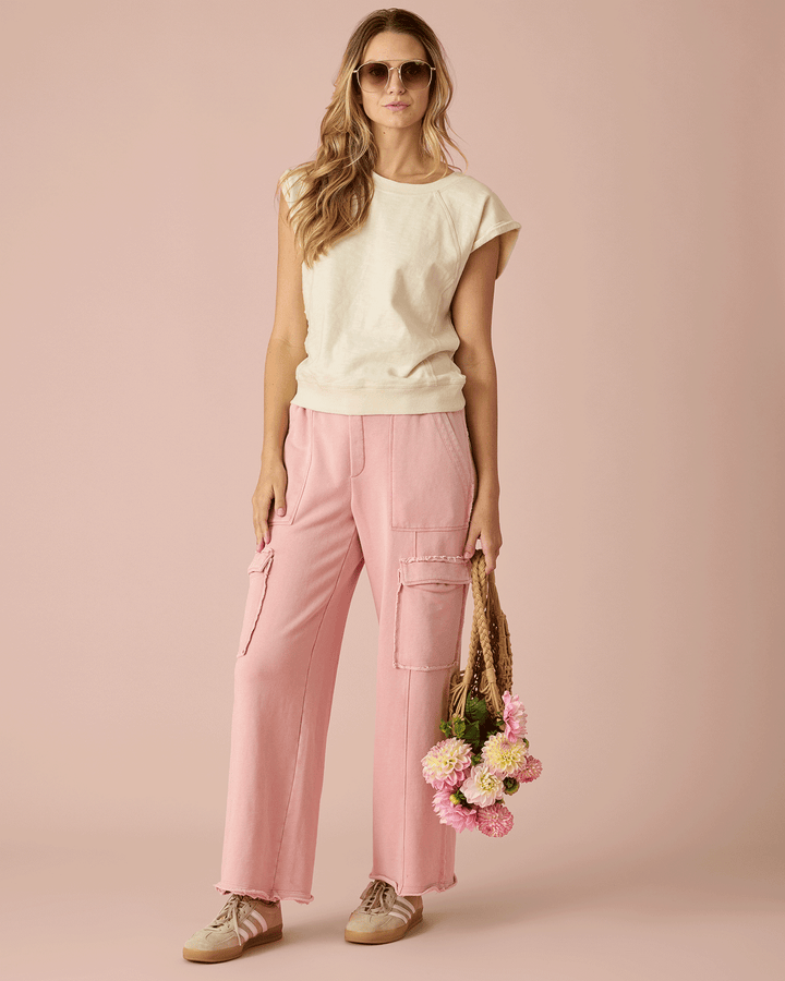 NORA FRENCH TERRY TOP