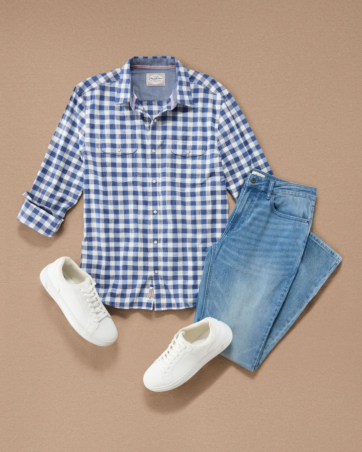 HARBUCK SLUB SHIRT