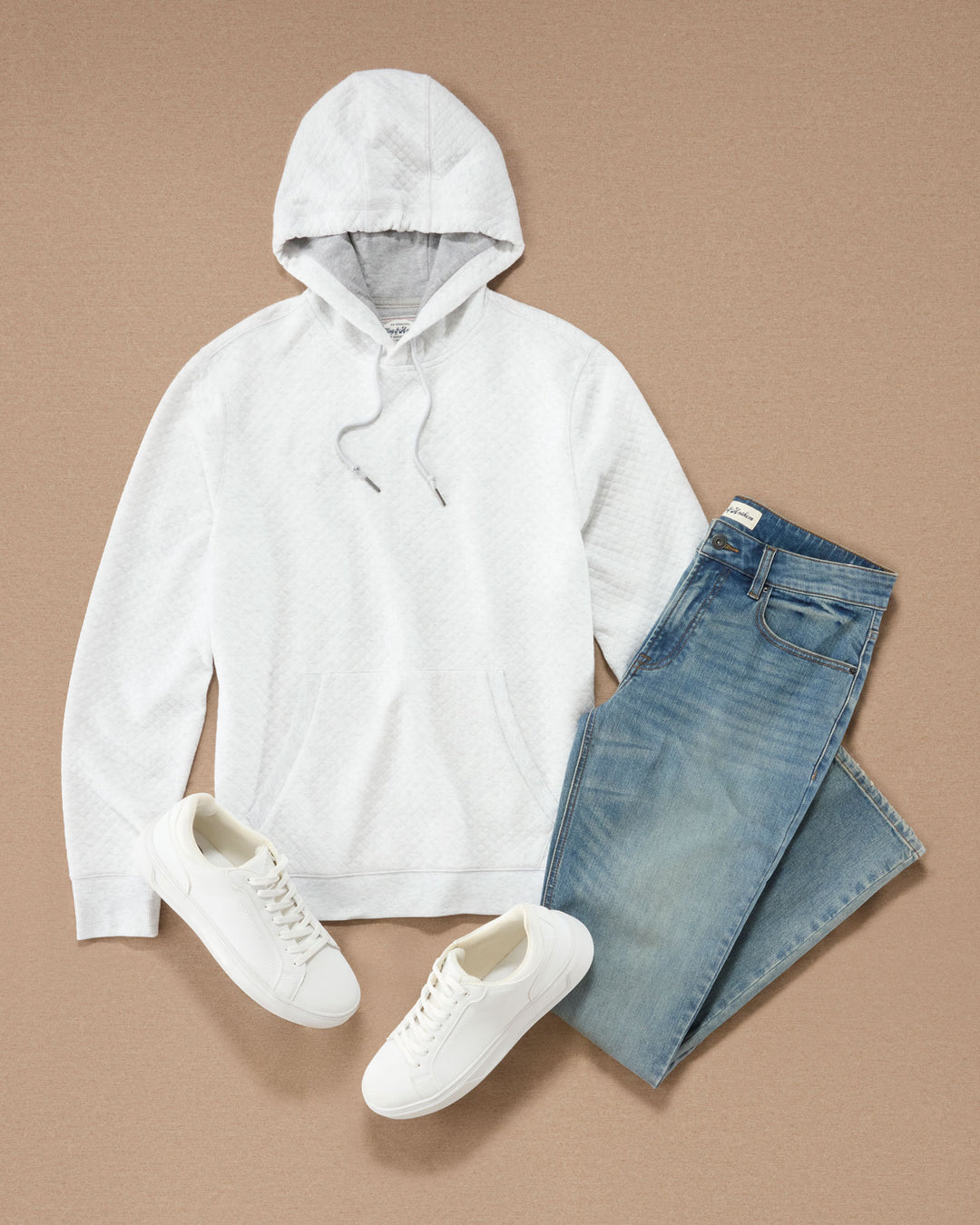 BRADNER SUPER SOFT QUILTED HOODIE