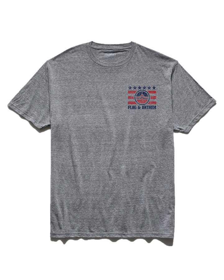 FLAG & ANTHEM EMBLEM SLUB TEE
