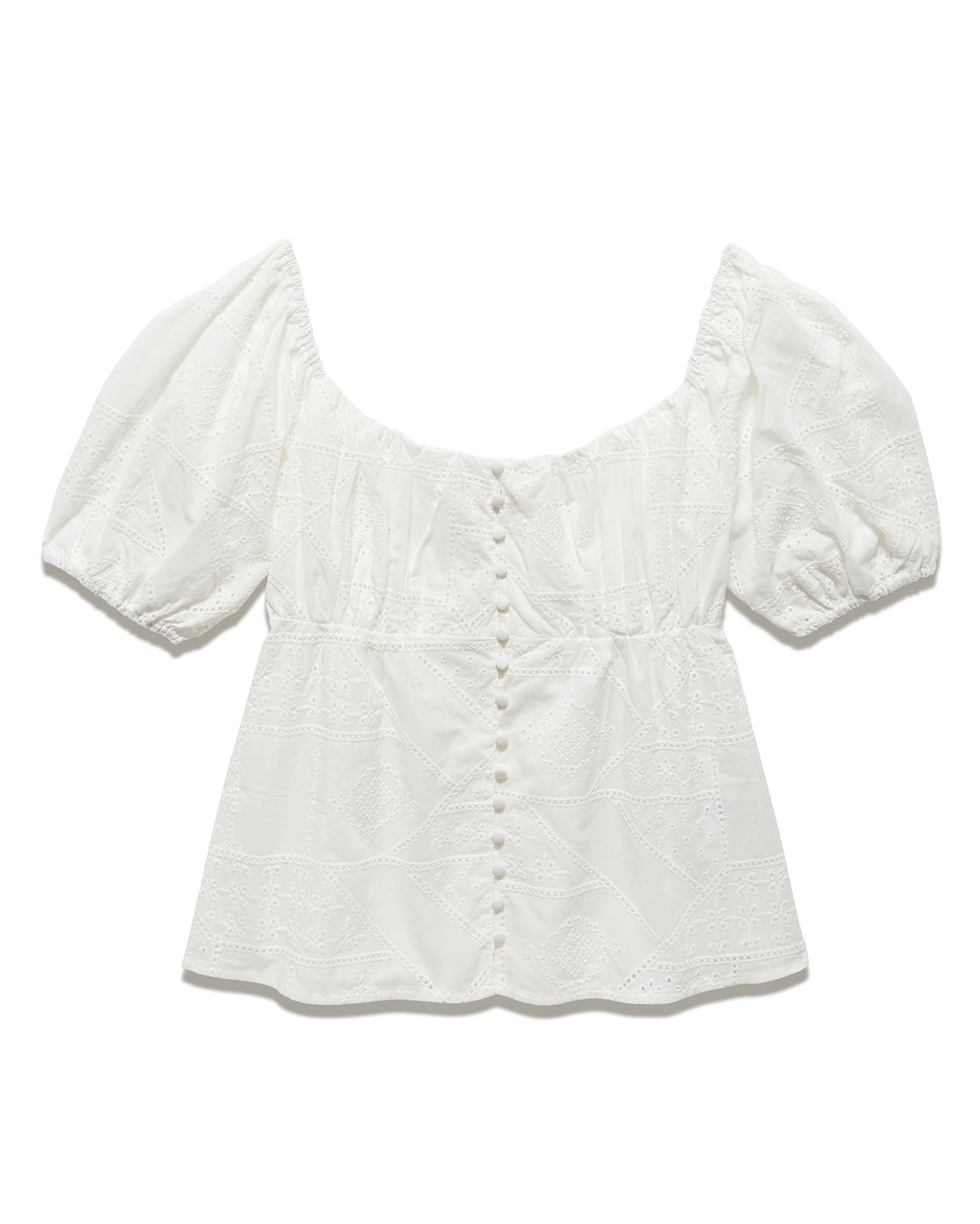 DOLLY EYELET TOP