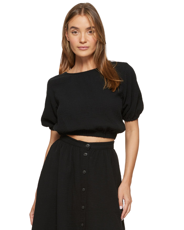 ELLA GAUZE TOP
